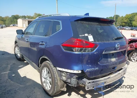 2017 Nissan Rogue Sv from USA, damaged, VIN KNMAT2MT5HP608742
